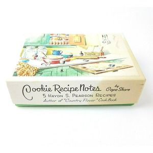 Cape Shore Cookie Receipes Blank Note Cards